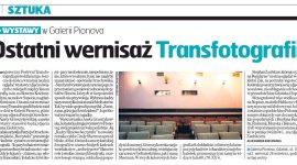 Ostatni wernisaż Transfotografii